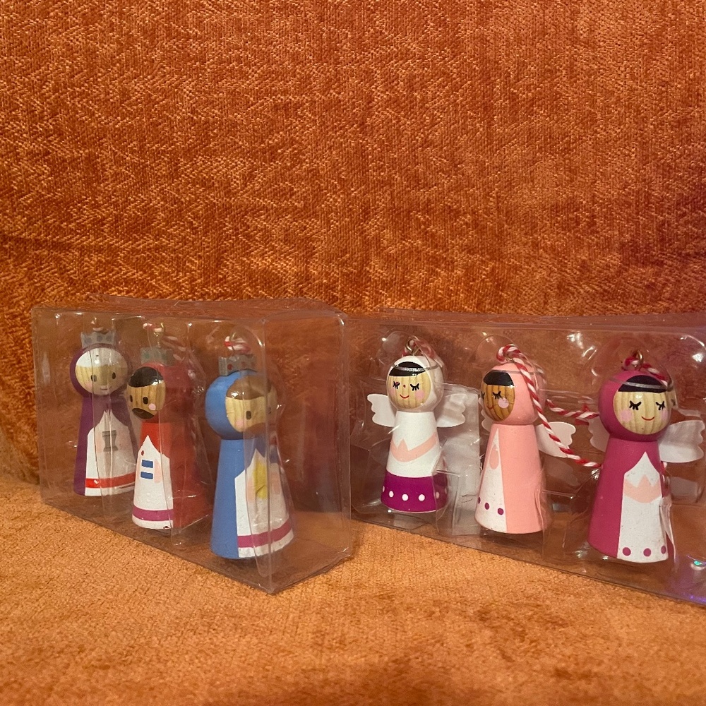 Target Wondershop Wisemen and Angel Ornaments, New